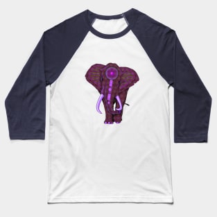 Indian Elephant Baseball T-Shirt